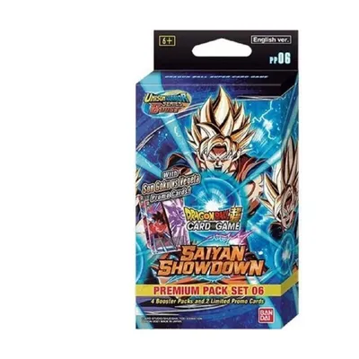 Obrázok produktu pre Kartová hra Dragon Ball Super: Saiyan Showdown – Prémiové balenie PP06
