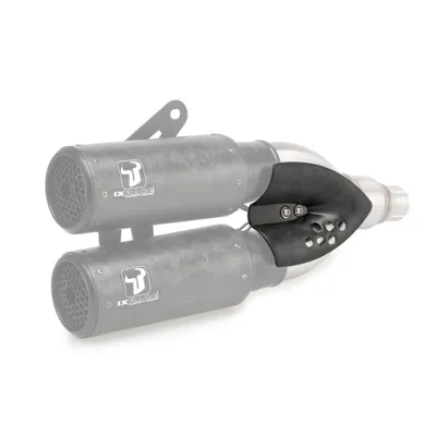 Image de IXRACE Hitzeschild für IXRACE DCX2 Doubleexit Carbon