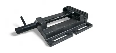 Produktbild von Maschinenschraubstock 150 mm Backenbreite | Schraubstock Spannweite 0-153mm | Bohrmaschinenschraubstock