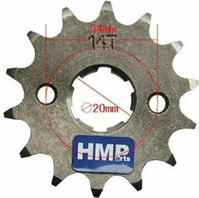 Produktbild von Ritzel 428 11 Z 17mm Dirt Bike Pit Bike Monkey Dax HMParts