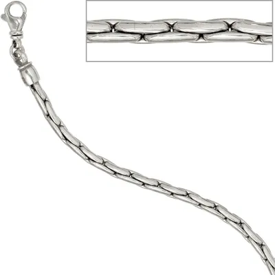 Produktbild von JOBO Armband 925 Sterling Silber rhodiniert 19 cm Karabiner