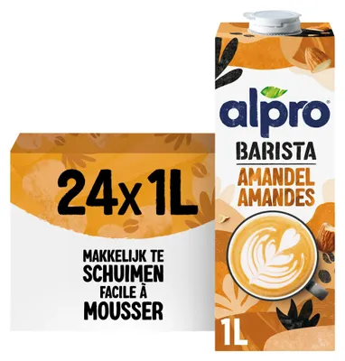 Produktbild von ALPRO Barista Mandeldrink 1 L – 3 x (8 x 1 L)