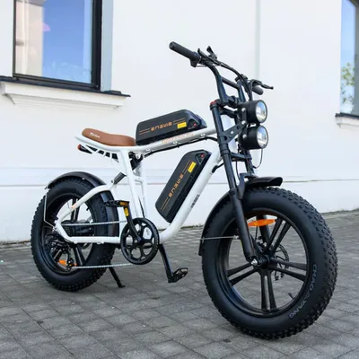 Produktbild von ENGWE E Bike Herren Elektrofahrräder-Ebike mit Batterien 48V 26Ah, E-Bike 20 Zoll, Ebike Herren bis zu 150km/75km, Elektrofahrrad 7-Gang, M20 Weiss