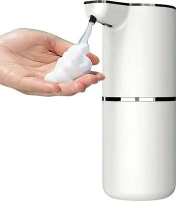 Immagine prodotto di INF Dispenser di Sapone Automatico: ABS, 19.1x10.9x7.5cm, per Cucina e Bagno