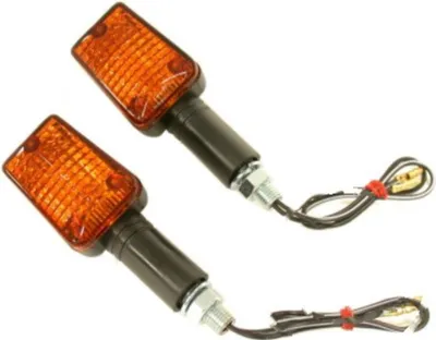 Produktbild von Blinker JMP lang Rauchglas schwarz