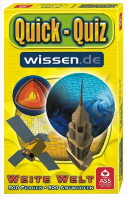 Produktbild von ASS Altenburger Spielkarten - Quick-Quiz wissen.de