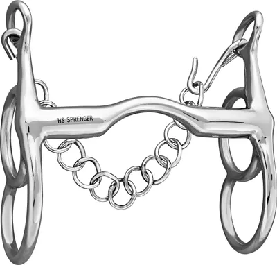 Produktbild von Sprenger Postkandare 19 mm Stange Edelstahl rostfrei, Größe:135 mm