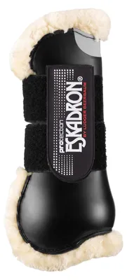 Produktbild von Eskadron Gamaschen Flexisoft Fauxfur Basics Beinschutz Black Pony