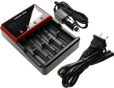 Produktbild von DF-MDH6A Ladegerät Kompatibel mit [Battery Charger] 10440, 13450, 14430, 14500, 14650, 16340, 16500, 16650, 17335, 17500, 17650, 18350, 18490, 18500