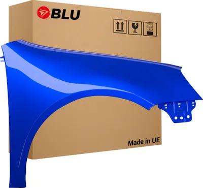 Produktbild von BLU Kotflügel Passend für VW Volkswagen GOLF V 5 SCHRÄGHECK LC5J Rechts Blau LaserBlue | 2003-2009 | Vorderseite Vorne | Lackiert | Einbaufertig