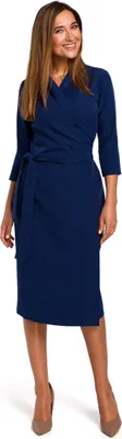 Produktbild von Stylove Formelle Frauenkleider Krystyn S175 dunkelblau L