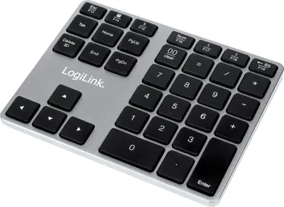 Produktbild von LogiLink Keypad Bluetooth Aluminium