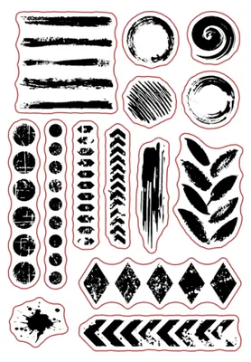 Produktbild von Transparente Stempel für die Kartenherstellung, 11 x 16 cm, Silikon-Gummi für Scrapbooking und Basteln