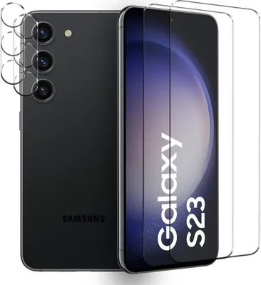 Produktbild von Panzerglas für Samsung Galaxy S23 Schutzfolie 2x Kamera Schutzglas Folie 2x Panzerfolie