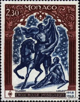 Produktbild von Briefmarken Monaco 1968 Mi 889 (kompl.Ausg.) postfrisch Rotes Kreuz