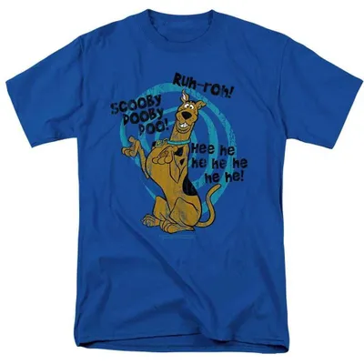 Produktbild von Scooby Doo - T-Shirt für Herren/Damen Uni TV36700 (S) (Königsblau)