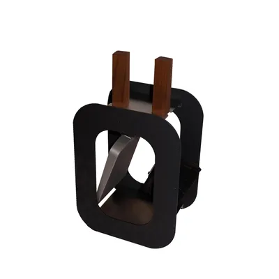 Produktbild von Kaminbesteck / Kamingarnitur Cube Lienbacher 2-tlg. Edelstahl schwarz