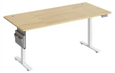 Obrázek produktu pro Výškově nastavitelný psací stůl s paměťovou funkcí | Barva: zlatý dub | Rozměry: 180 x 80 x 72-120 cm