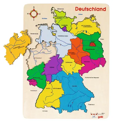 Obrázok produktu pre Goki Germany II, 16 kusov, Vzdelávanie, 4 rok / roky