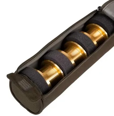 Image de SHIMANO Tribal Spool Case, étui rigide pour bobines de rechange, 28,5 x 9 cm, SHTCSPOOLCASE