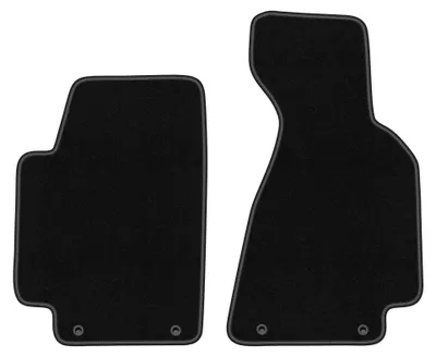 Immagine prodotto di Tappetini anteriori in moquette per Audi 80 B5 1994-2000 (cabrio) – 2 pezzi, neri, su misura – Wielganizator BASIC
