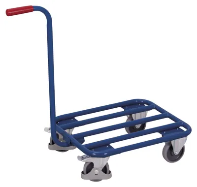 Produktbild von VARIOfit Griffroller mit Stahlrohrladefläche 605 x 500 mm