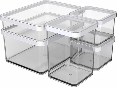 Produktbild von rotho Vorratsdosenset 5-tlg. LOFT