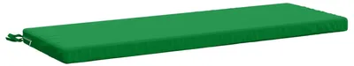 Zdjęcie produktu dla vidaXL Poduszka bankietowa SOEST, 100% poliester, zielona, 110 x 40 x 5 cm
