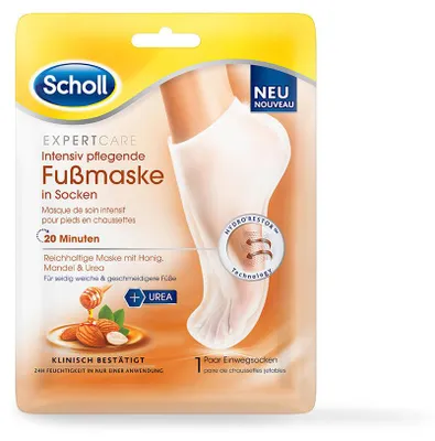 Immagine prodotto di Scholl Expert Care Maschera per piedi con piante medicinali