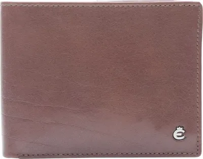 Image de Esquire Cuir étui pour carte de crédit Toscana Leather Wallet Coffee marron foncé