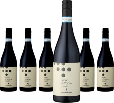 Produktbild von 6 x Mandrarossa Costadune Nero D’Avola