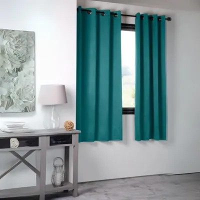 Zdjęcie produktu dla STOF | Zasłony - NOTTE - 135x250 cm - Niebieski - Zaciemnienie - Efektowny styl dla eleganckiej atmosfery