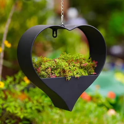 Productafbeelding van Hartvormige Hangende Bloempot voor Tuin en Balkon