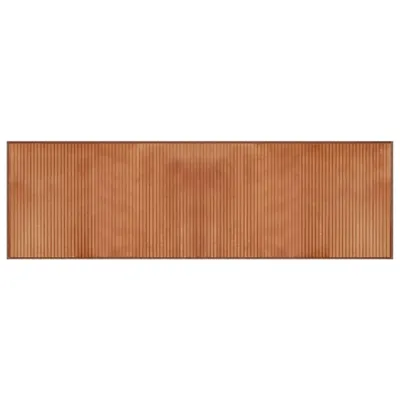 Immagine prodotto di Tappeto rettangolare marrone 60x200 cm Bamboo