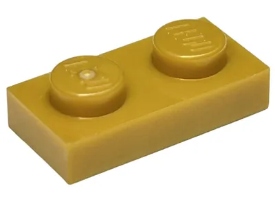 A single Lego brick on a white background.