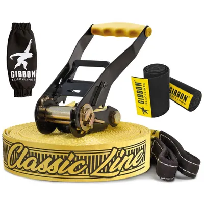 Obrázek produktu pro GIBBON Příslušenství Hry CLASSICLINE XL TREEW 100 YELLOW