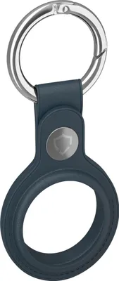 Immagine prodotto di Portachiavi in vera pelle AlzaGuard per airtag - modrá