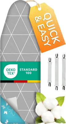 Produktbild von smart&gentle Bügelbrettbezug – Baumwolle mit Thermoreflexion
