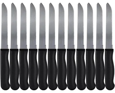 Image de Solidchoice - Ensemble de 12 couteaux de table et à steak en acier inoxydable pour la cuisine