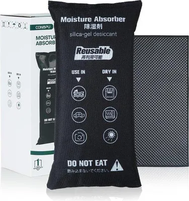 Produktbild von Famanu Auto-Luftentfeuchter 1KG - Feuchtigkeitsabsorber für Frostschutz und Anti-Kondensation