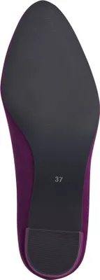 Produktbild von MARCO TOZZI Damen Pumps samtig weiches Obermaterial Blockabsatz 2-22437-43, Größe:41 EU, Farbe:Violett
