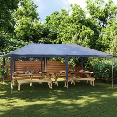 Produktbild von párty stan vidaXL 4x6 m modrý