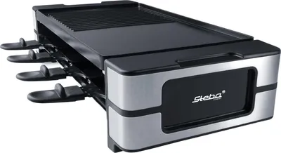Produktbild von Steba RC 180 Raclette 8 Pfännchen Grillfläche 12,5x53,5x24cm