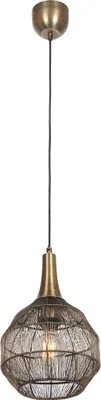 Obrázek produktu pro TRIO 365430104 SORAYA závesné svietidlo D260mm 1xE27 starožitná mosadz, ?ierna