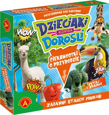 Obrázek produktu pro Hra Děti Vs. Dospělí - Přírodopisné Zajímavosti 2776