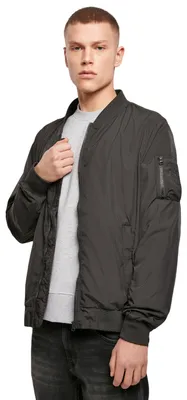 Obrázek produktu pro Build Your Brand - Pánská bomber bunda LT2008 (XL) (tmavě olivová)