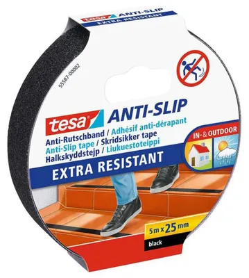 Obrázek produktu pro Protiskluzová páska černá TESA