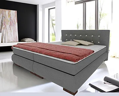 Produktbild von Boxspringbett Schlafzimmerbett FLORENZ 90x200 cm