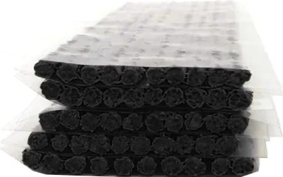 Produktbild von Tubeless Reifenreparaturstreifen - Reifenreparaturset für Autos - 50 Stück - Schwarz - 200 mm x 35 mm