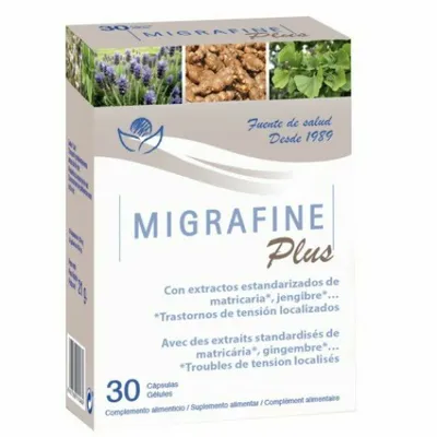 Imagen del producto de Bioserum Migrafine Plus, 30 cápsulas